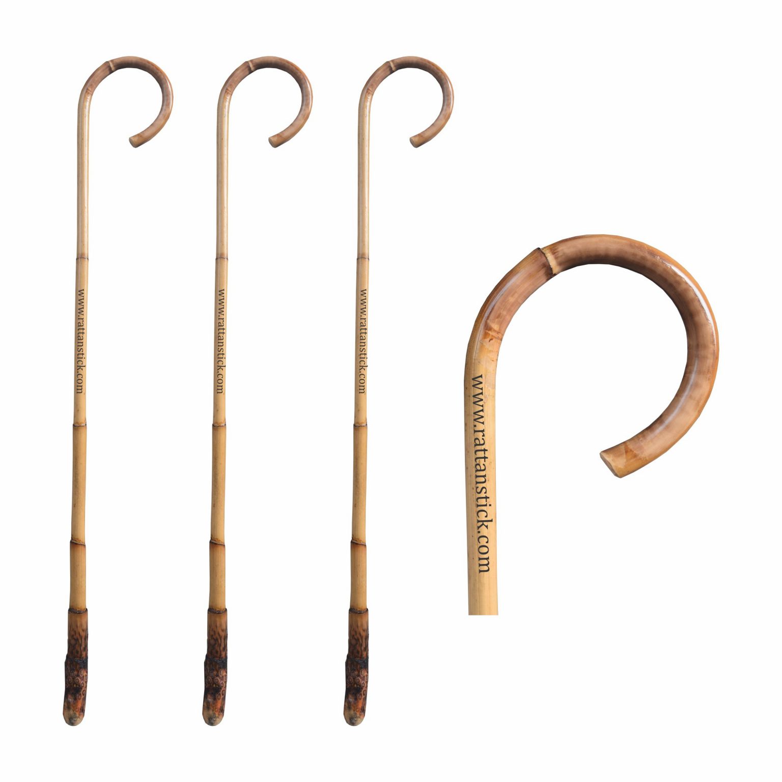 RATTAN WALKING STICK Rattan Mallet Rattan Shaft Mallets